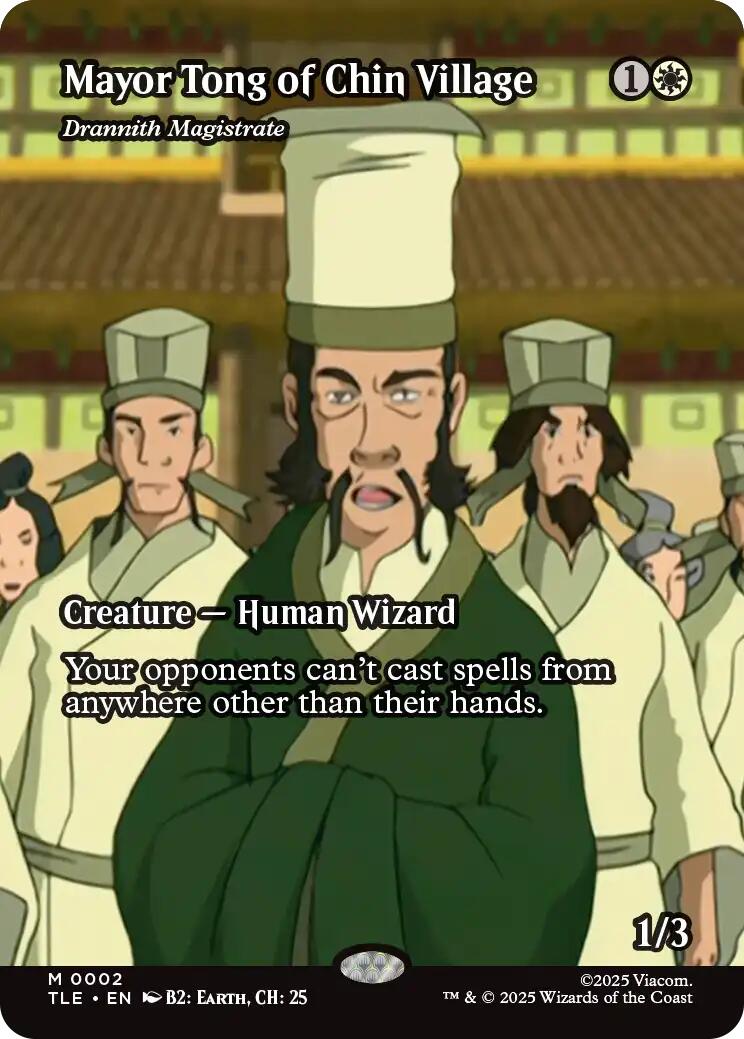 Mayor Tong of Chin Village - Drannith Magistrate (Borderless) [Avatar: The Last Airbender: Eternal-Legal] | Deep Dive Games St. Marys