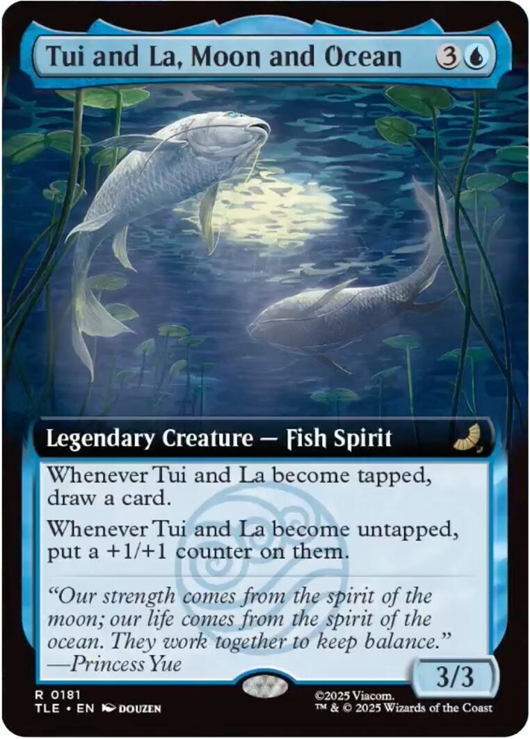 Tui and La, Moon and Ocean (Extended Art) [Avatar: The Last Airbender: Eternal-Legal] | Deep Dive Games St. Marys