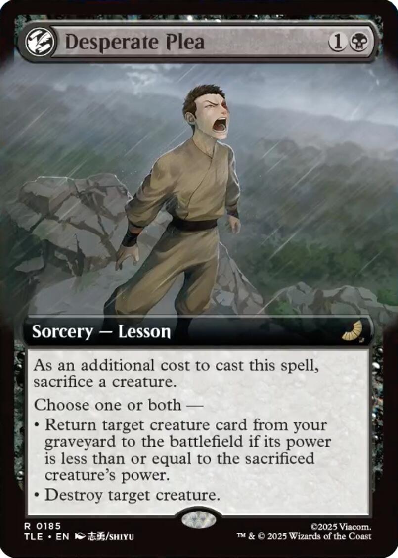 Desperate Plea (Extended Art) [Avatar: The Last Airbender: Eternal-Legal] | Deep Dive Games St. Marys