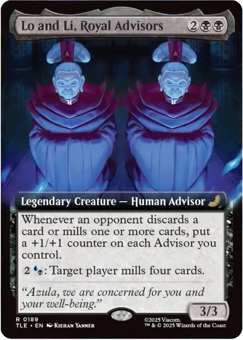 Lo and Li, Royal Advisors (Extended Art) [Avatar: The Last Airbender: Eternal-Legal] | Deep Dive Games St. Marys