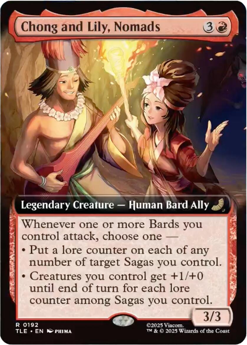 Chong and Lily, Nomads (Extended Art) [Avatar: The Last Airbender: Eternal-Legal] | Deep Dive Games St. Marys