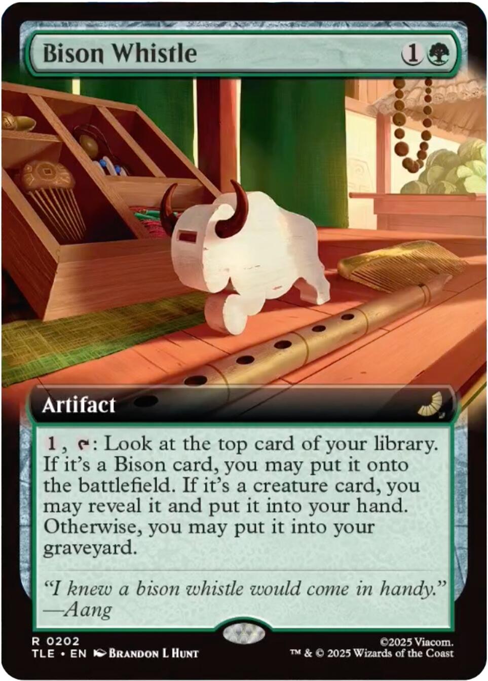 Bison Whistle (Extended Art) [Avatar: The Last Airbender: Eternal-Legal] | Deep Dive Games St. Marys