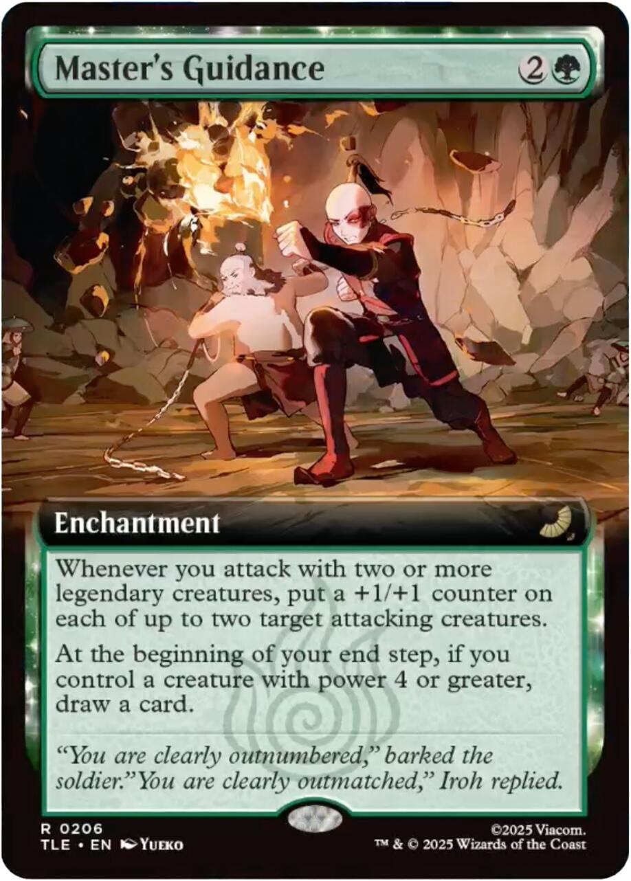 Master's Guidance (Extended Art) [Avatar: The Last Airbender: Eternal-Legal] | Deep Dive Games St. Marys
