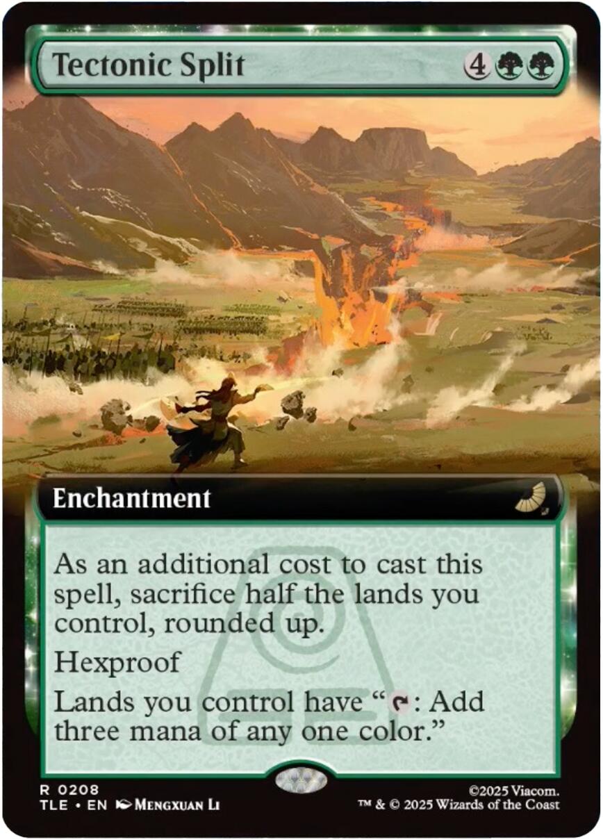 Tectonic Split (Extended Art) [Avatar: The Last Airbender: Eternal-Legal] | Deep Dive Games St. Marys
