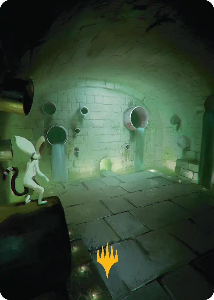 Swamp Art Card (Gold-Stamped Planeswalker Symbol) [Avatar: The Last Airbender Art Series] | Deep Dive Games St. Marys