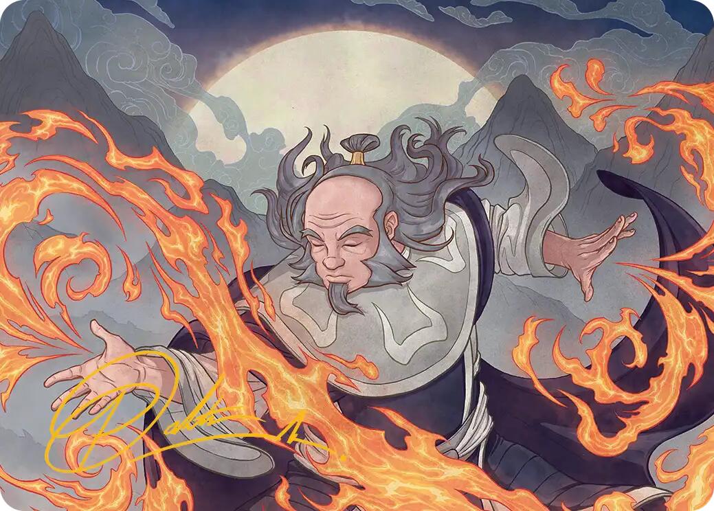 Iroh, Grand Lotus Art Card (Gold-Stamped Signature) [Avatar: The Last Airbender Art Series] | Deep Dive Games St. Marys