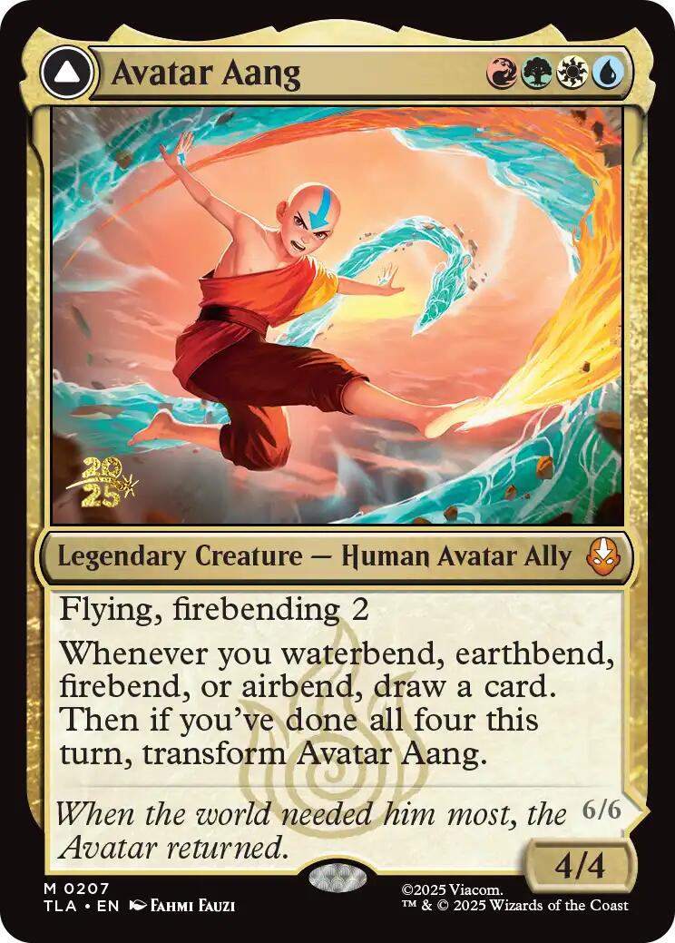 Avatar Aang [Avatar: The Last Airbender Prerelease Cards] | Deep Dive Games St. Marys
