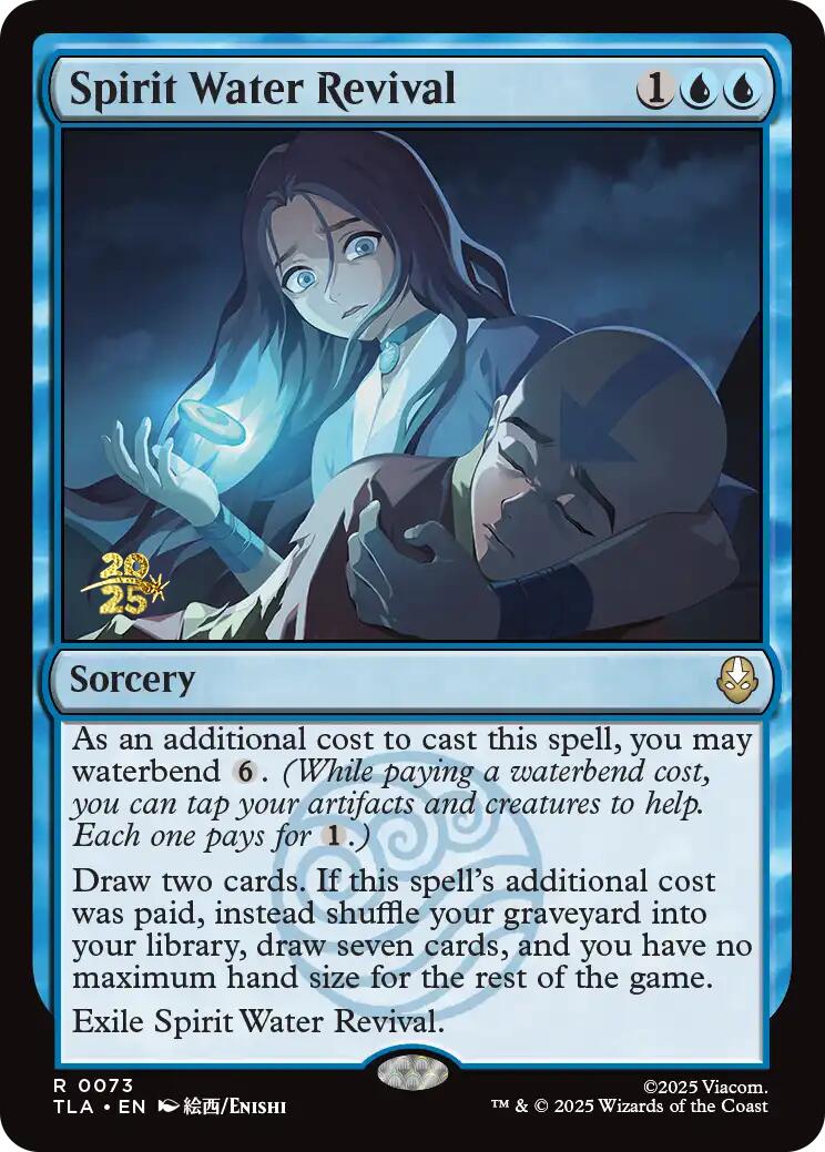 Spirit Water Revival [Avatar: The Last Airbender Prerelease Cards] | Deep Dive Games St. Marys