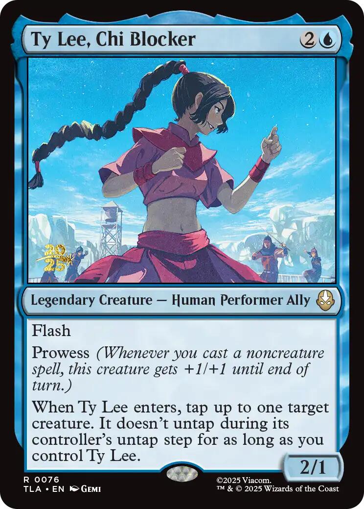 Ty Lee, Chi Blocker [Avatar: The Last Airbender Prerelease Cards] | Deep Dive Games St. Marys