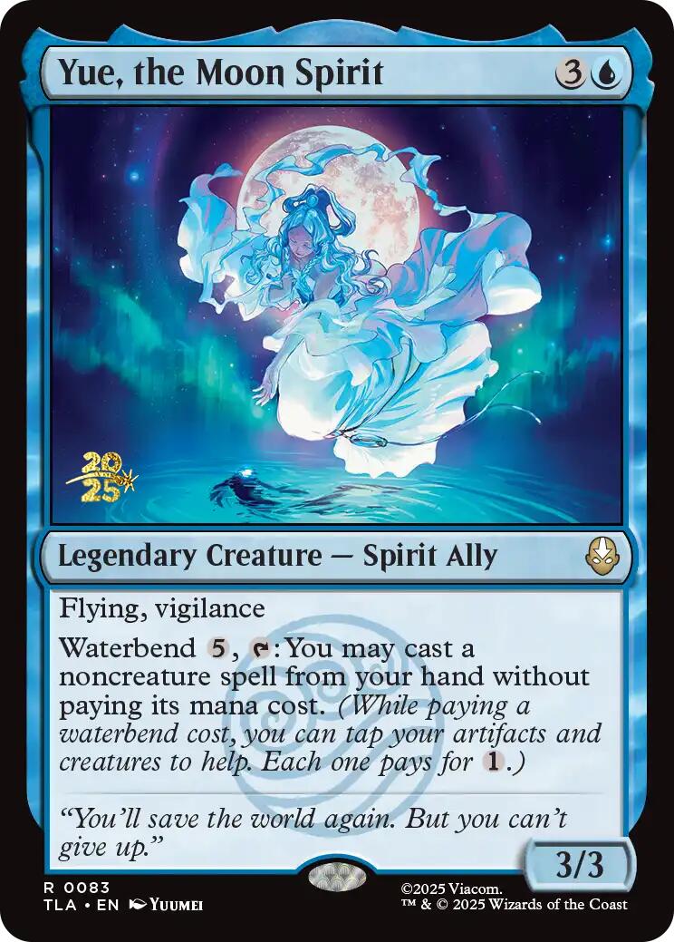 Yue, the Moon Spirit [Avatar: The Last Airbender Prerelease Cards] | Deep Dive Games St. Marys