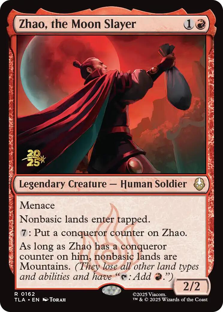 Zhao, the Moon Slayer [Avatar: The Last Airbender Prerelease Cards] | Deep Dive Games St. Marys