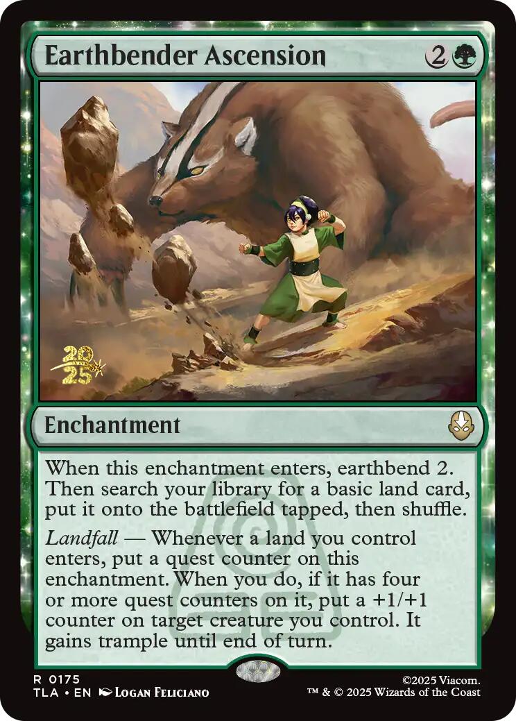 Earthbender Ascension [Avatar: The Last Airbender Prerelease Cards] | Deep Dive Games St. Marys
