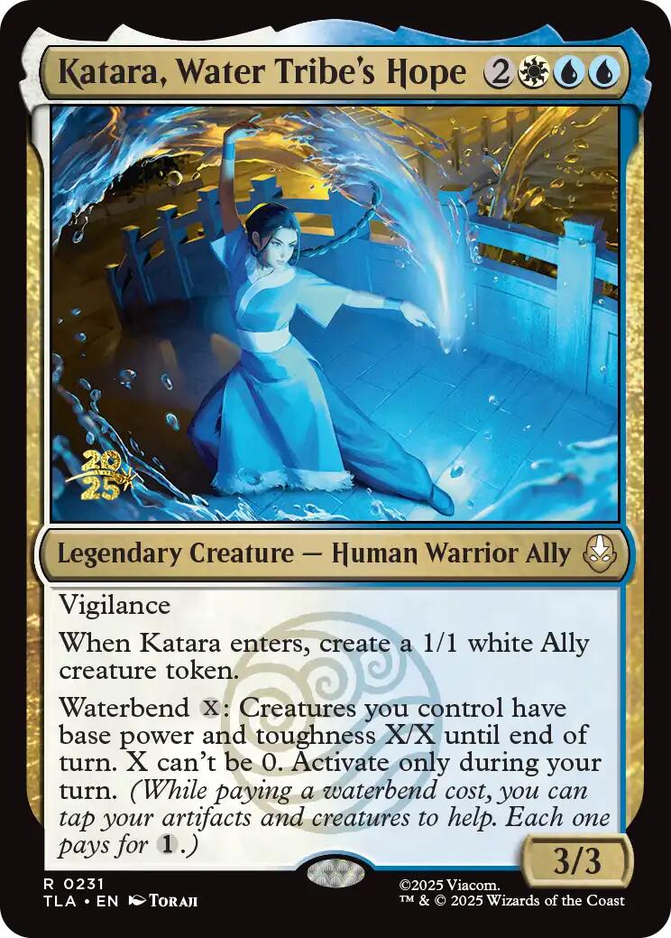 Katara, Water Tribe's Hope [Avatar: The Last Airbender Prerelease Cards] | Deep Dive Games St. Marys