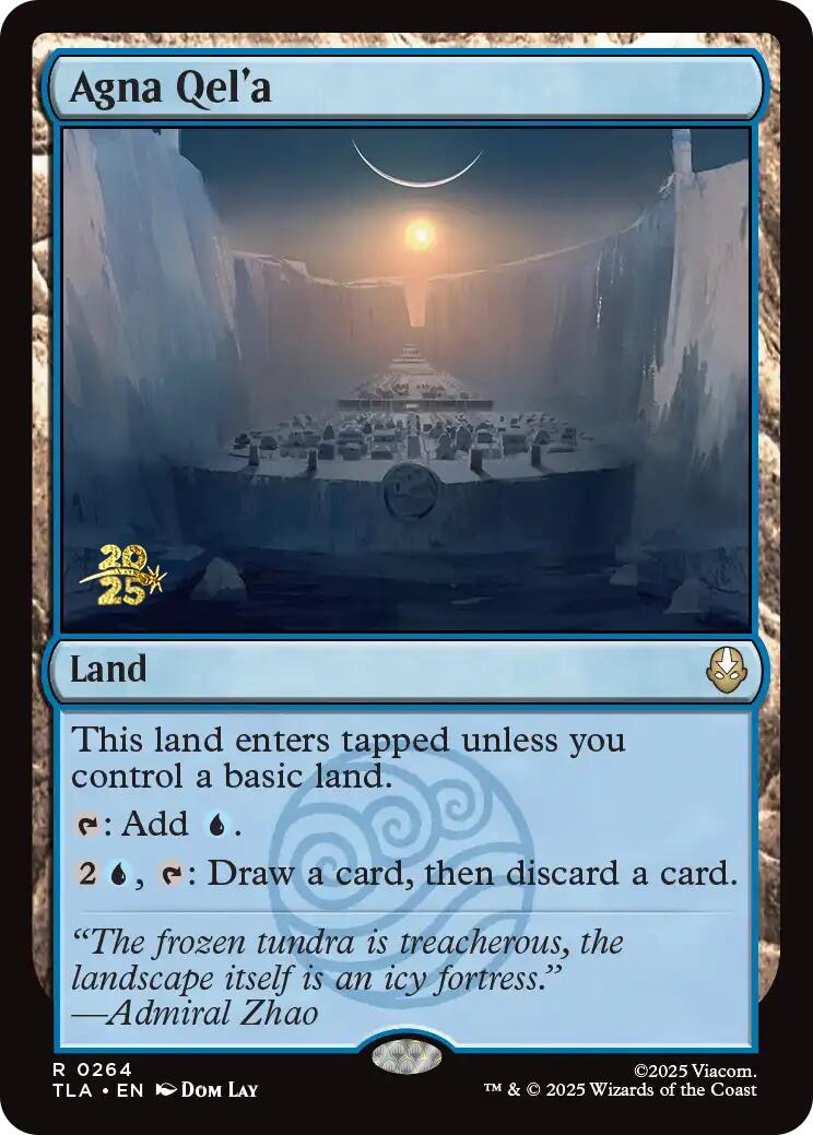 Agna Qel'a [Avatar: The Last Airbender Prerelease Cards] | Deep Dive Games St. Marys