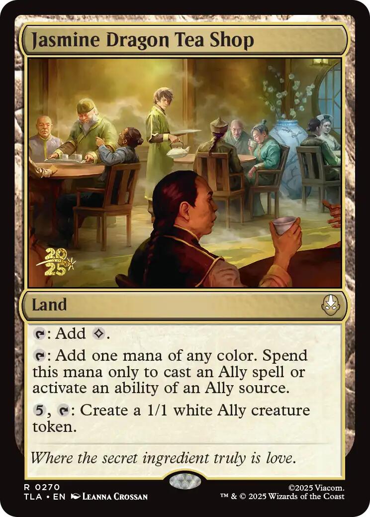 Jasmine Dragon Tea Shop [Avatar: The Last Airbender Prerelease Cards] | Deep Dive Games St. Marys
