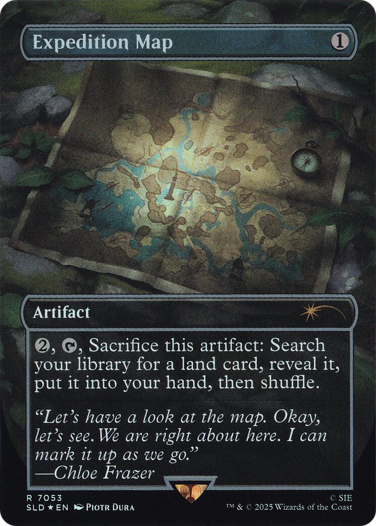 Expedition Map (Rainbow Foil) [Secret Lair Drop Series] | Deep Dive Games St. Marys