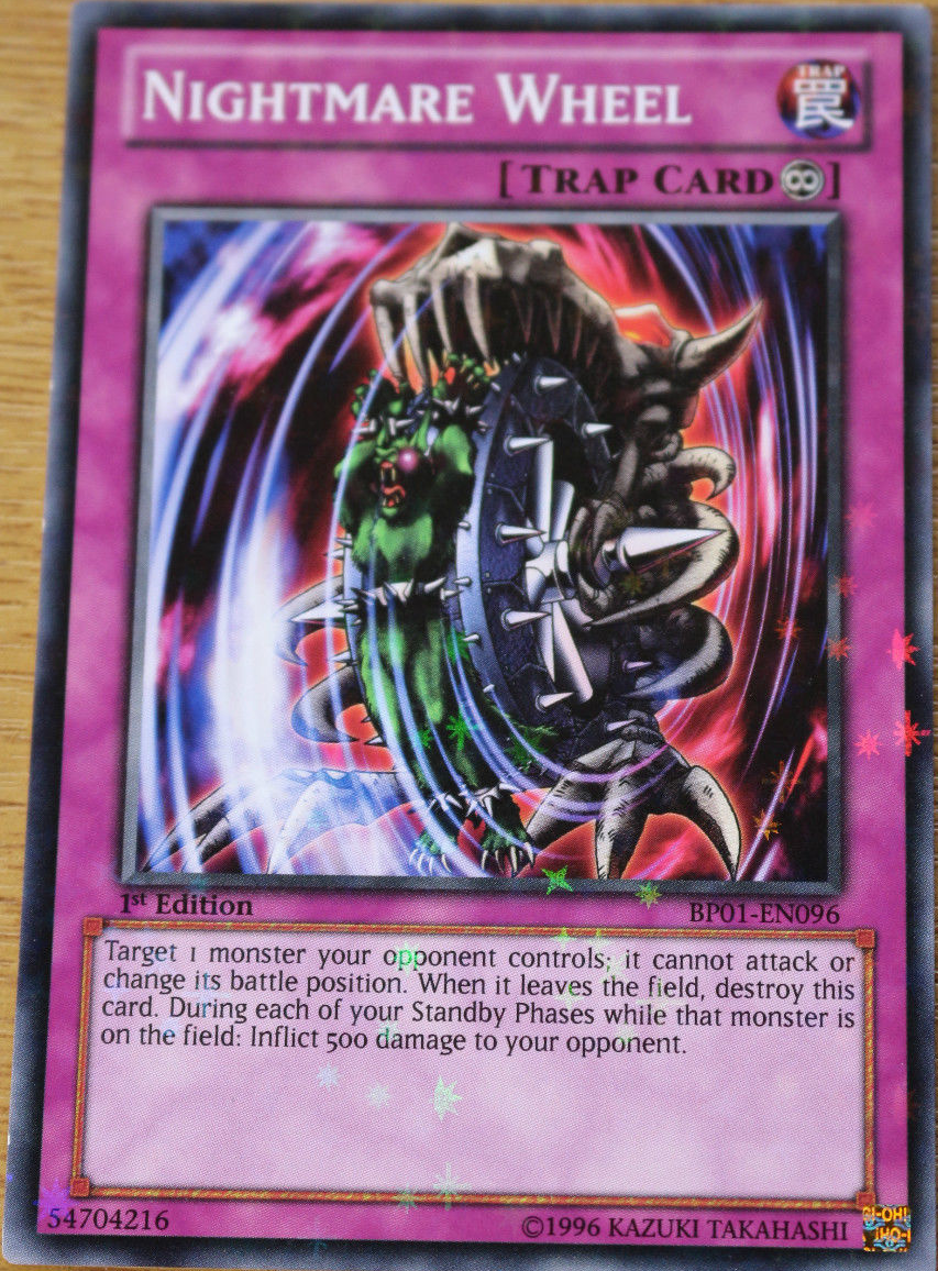 Nightmare Wheel [BP01-EN096] Starfoil Rare | Deep Dive Games St. Marys