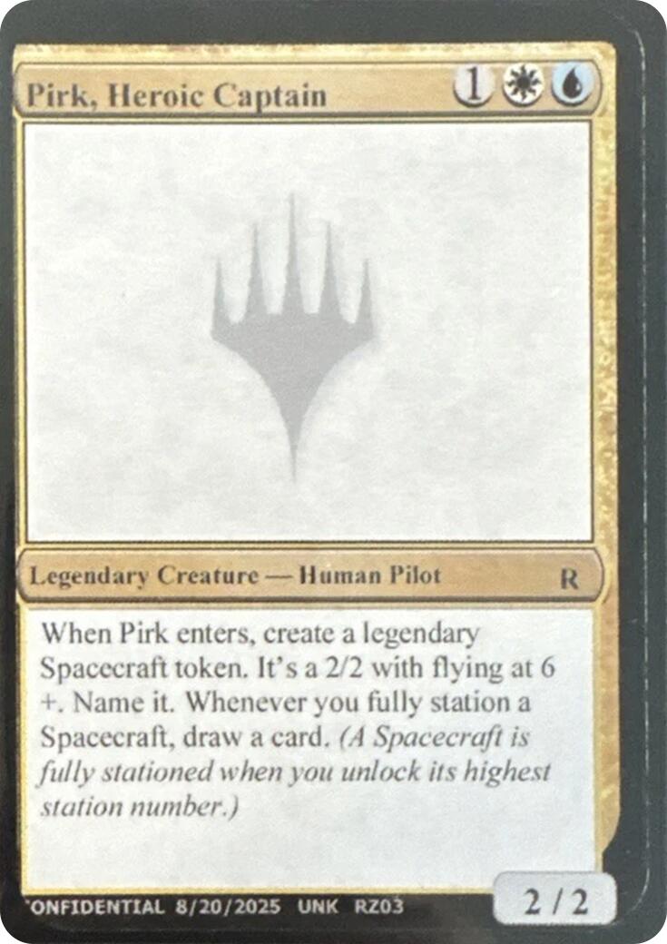 Pirk, Heroic Captain [Unknown Event] | Deep Dive Games St. Marys