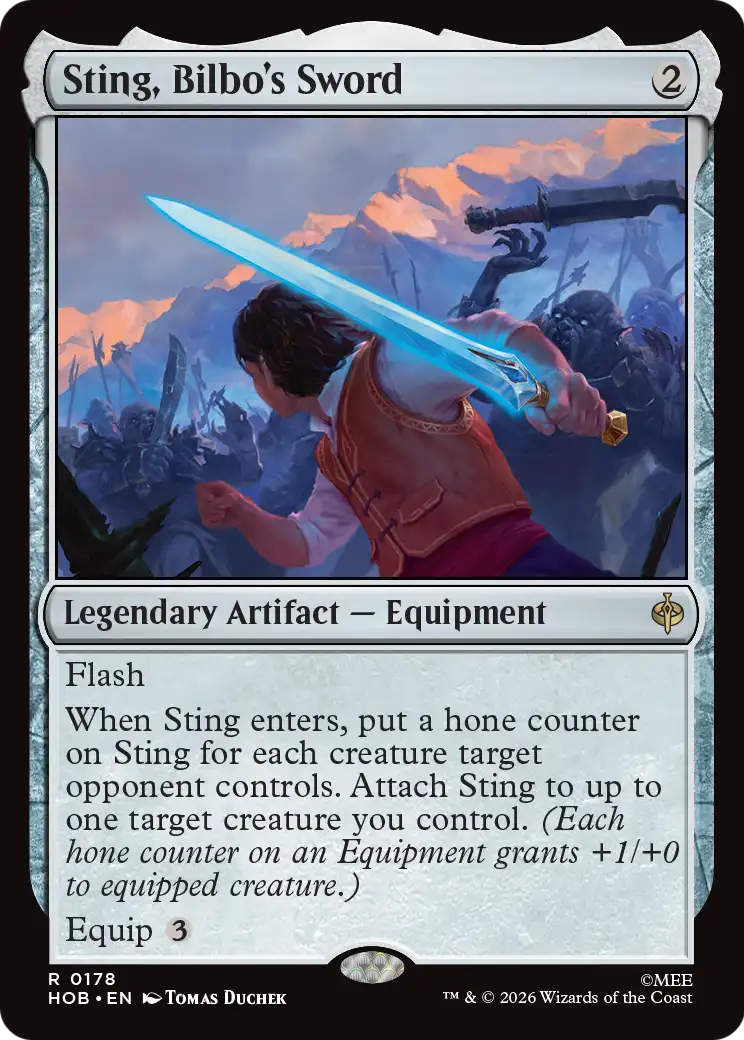 Sting, Bilbo's Sword [The Hobbit] | Deep Dive Games St. Marys