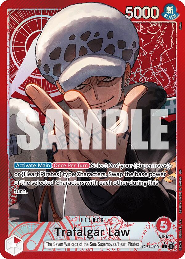 Trafalgar Law (Alternate Art) [The Azure Sea's Seven] | Deep Dive Games St. Marys