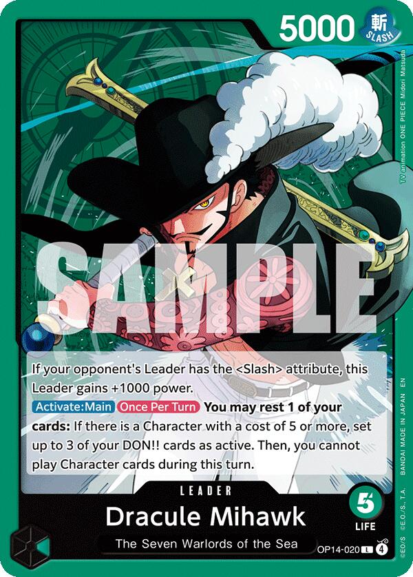 Dracule Mihawk [The Azure Sea's Seven] | Deep Dive Games St. Marys