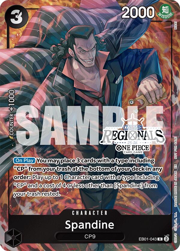 Spandine (Online Regional Participation Pack 2025 Vol.1) [One Piece Promotion Cards] | Deep Dive Games St. Marys