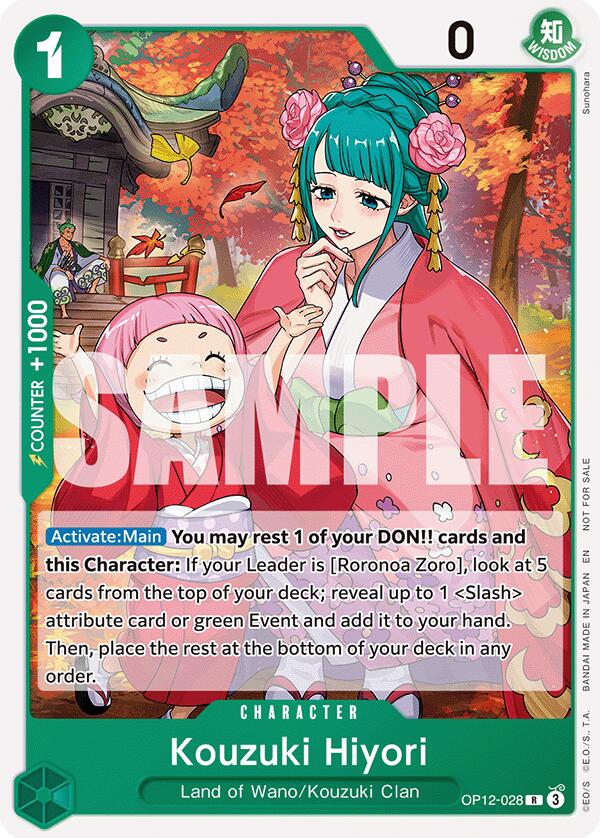 Kouzuki Hiyori (Tournament Pack 2026 Vol. 1) [One Piece Promotion Cards] | Deep Dive Games St. Marys