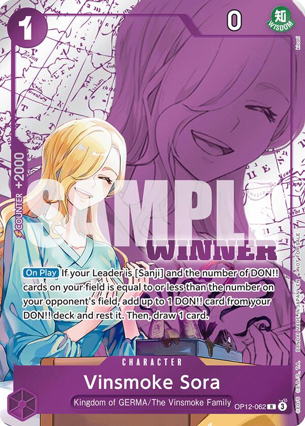 Vinsmoke Sora (Winner Pack 2026 Vol. 1) [One Piece Promotion Cards] | Deep Dive Games St. Marys