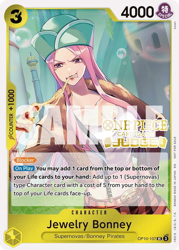 Jewelry Bonney (Judge Pack Vol. 7) [One Piece Promotion Cards] | Deep Dive Games St. Marys