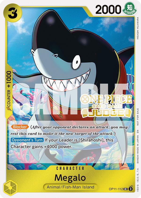 Megalo (Judge Pack Vol. 7) [One Piece Promotion Cards] | Deep Dive Games St. Marys