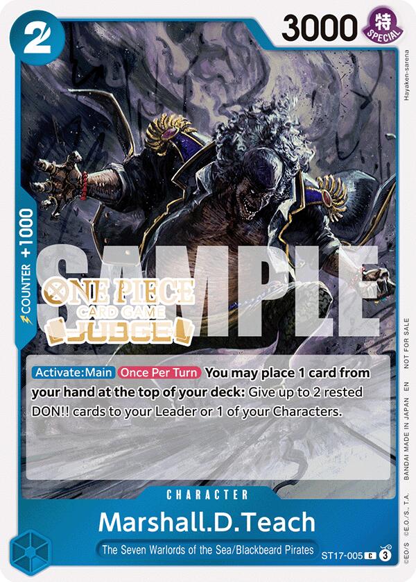 Marshall.D.Teach (Judge Pack Vol. 7) [One Piece Promotion Cards] | Deep Dive Games St. Marys