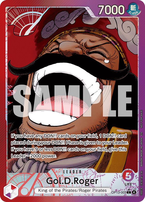Gol.D.Roger (Jumbo) [One Piece Promotion Cards] | Deep Dive Games St. Marys