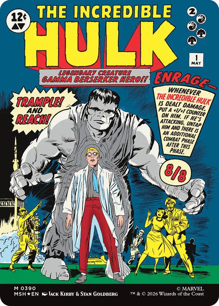 Bruce Banner (Borderless) (0390) [Marvel Super Heroes] | Deep Dive Games St. Marys
