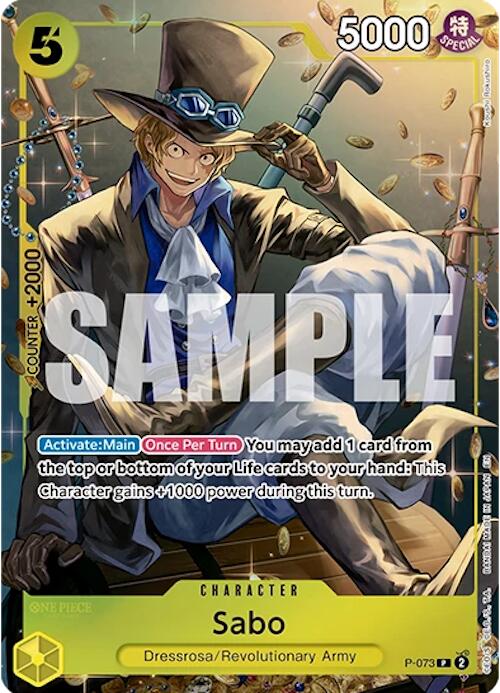 Sabo (Tin Pack Set Vol. 2) [One Piece Promotion Cards] | Deep Dive Games St. Marys