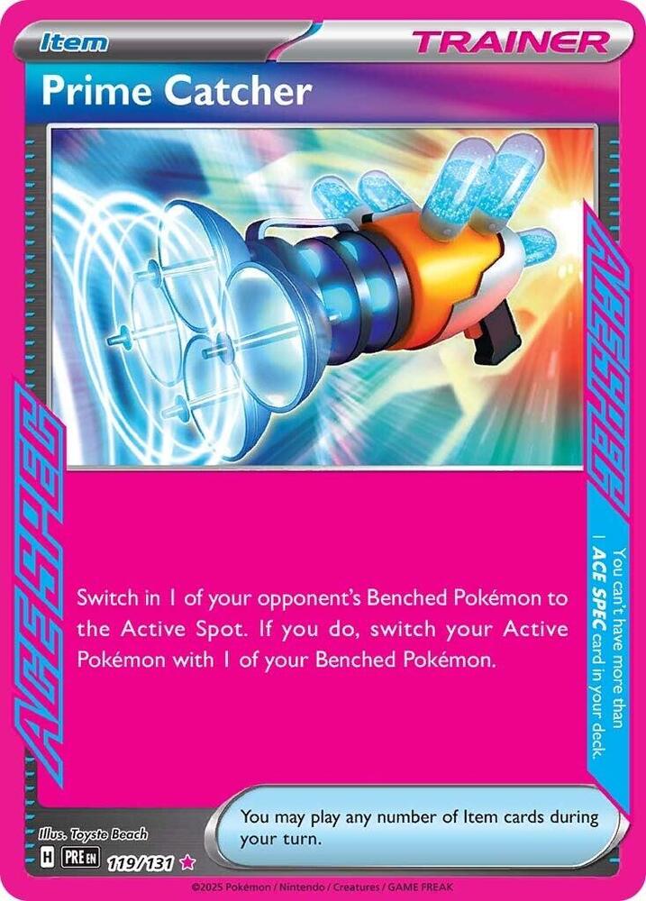 Prime Catcher (119/131) [Scarlet & Violet: Prismatic Evolutions] | Deep Dive Games St. Marys