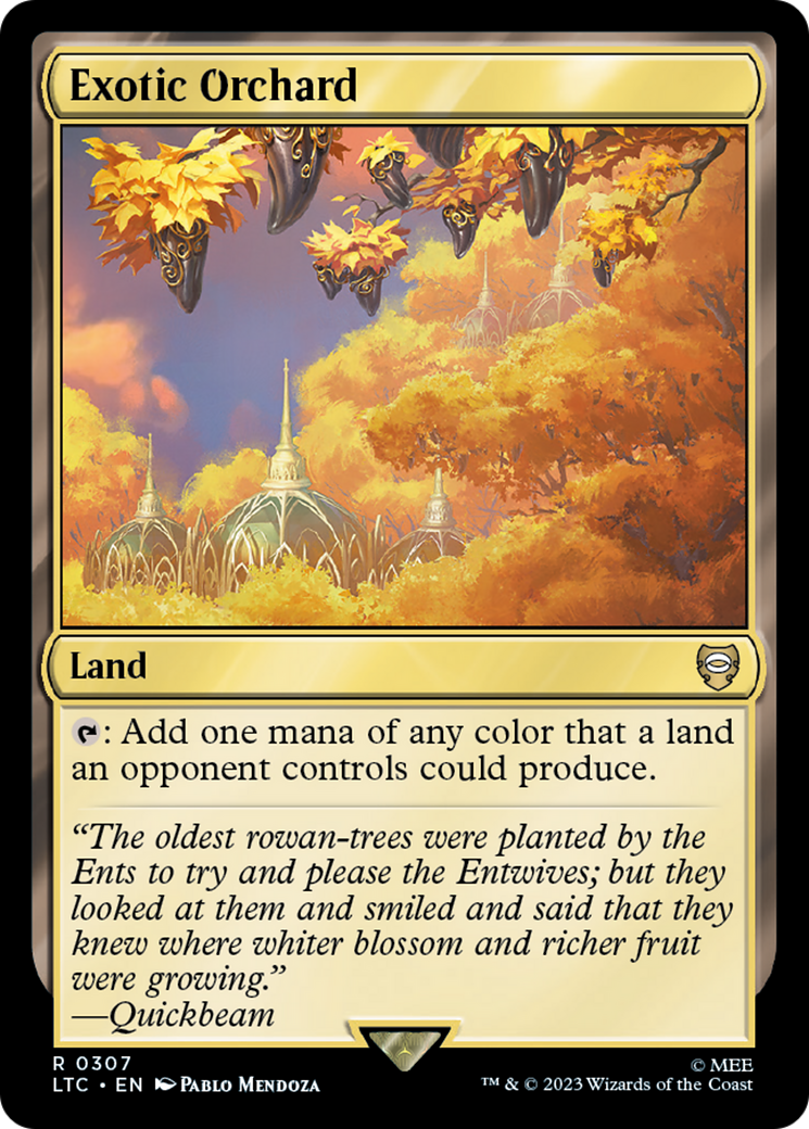Exotic Orchard [The Lord of the Rings: Tales of Middle-Earth Commander] | Deep Dive Games St. Marys