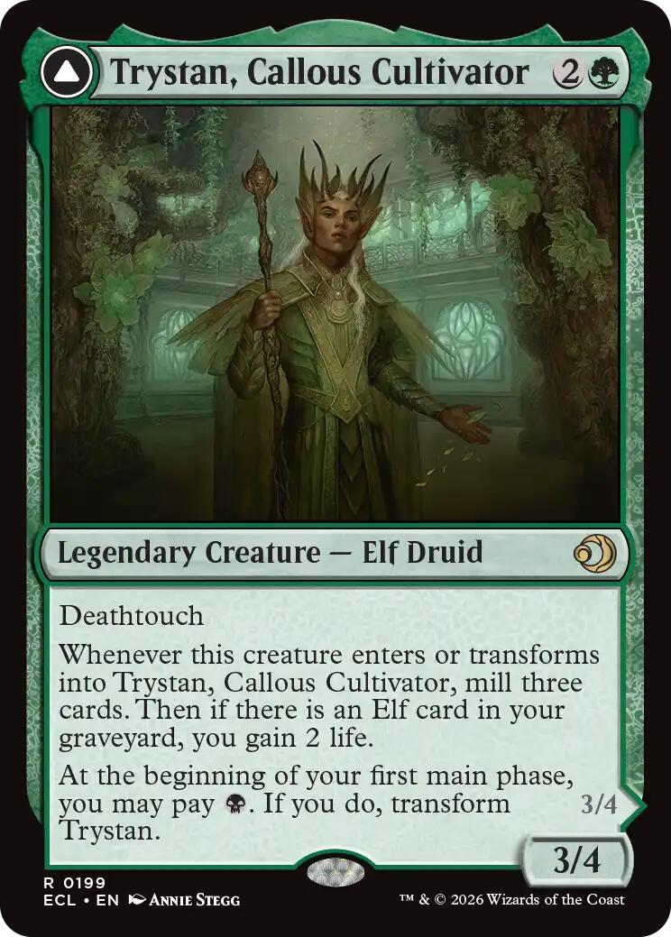 Trystan, Callous Cultivator [Lorwyn Eclipsed] | Deep Dive Games St. Marys