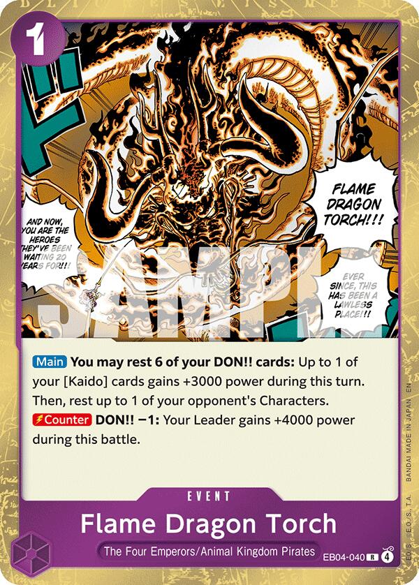 Flame Dragon Torch [The Azure Sea's Seven] | Deep Dive Games St. Marys