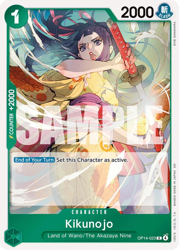 Kikunojo (OP14-023) [The Azure Sea's Seven] | Deep Dive Games St. Marys