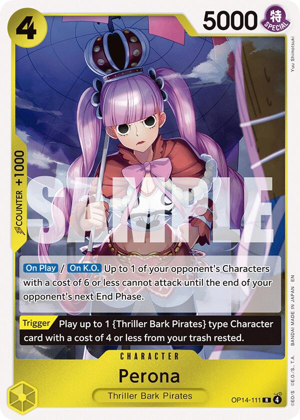 Perona (OP14-111) [The Azure Sea's Seven] | Deep Dive Games St. Marys