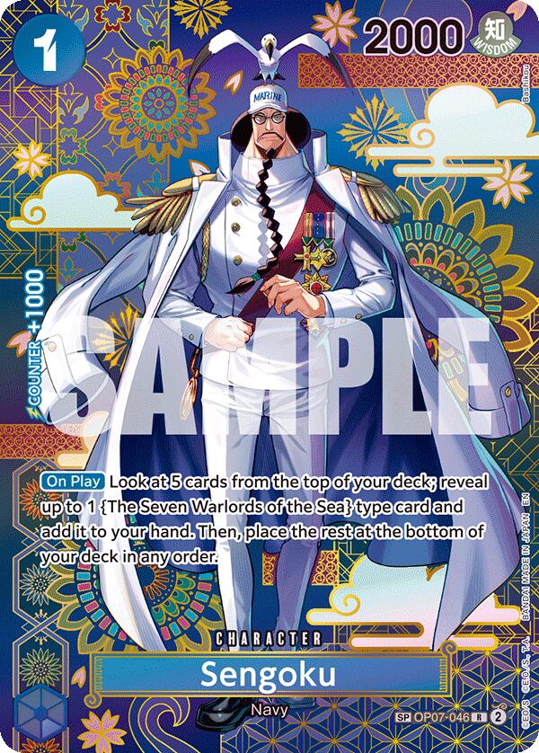 Sengoku (OP07-046) (SP) [The Azure Sea's Seven] | Deep Dive Games St. Marys