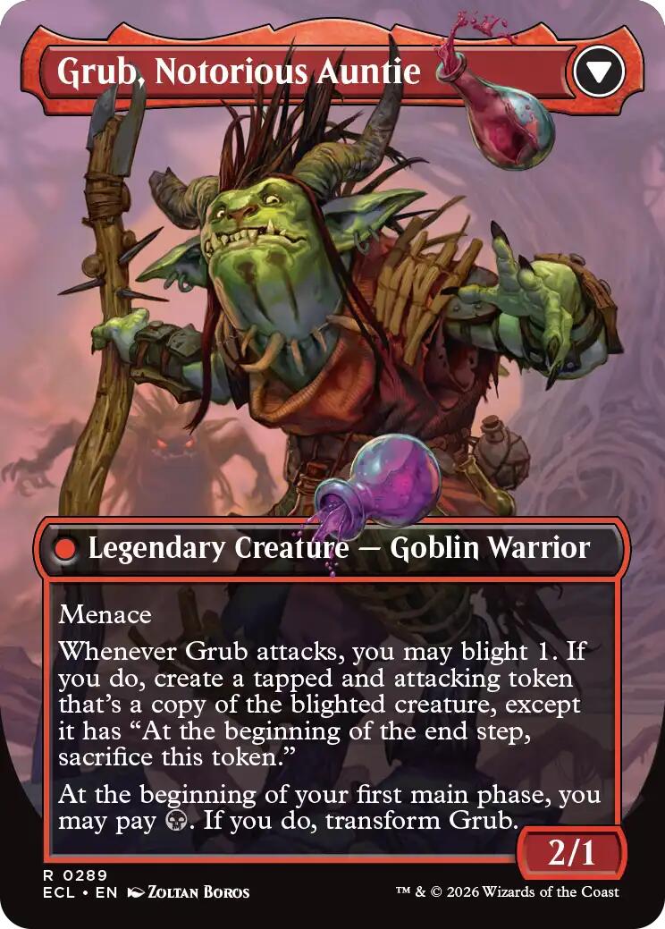 Grub, Storied Matriarch (Borderless) [Lorwyn Eclipsed] | Deep Dive Games St. Marys