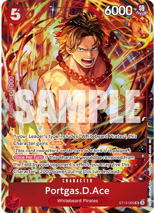 Portgas.D.Ace (Illustration Box Vol.5) [One Piece Promotion Cards] | Deep Dive Games St. Marys