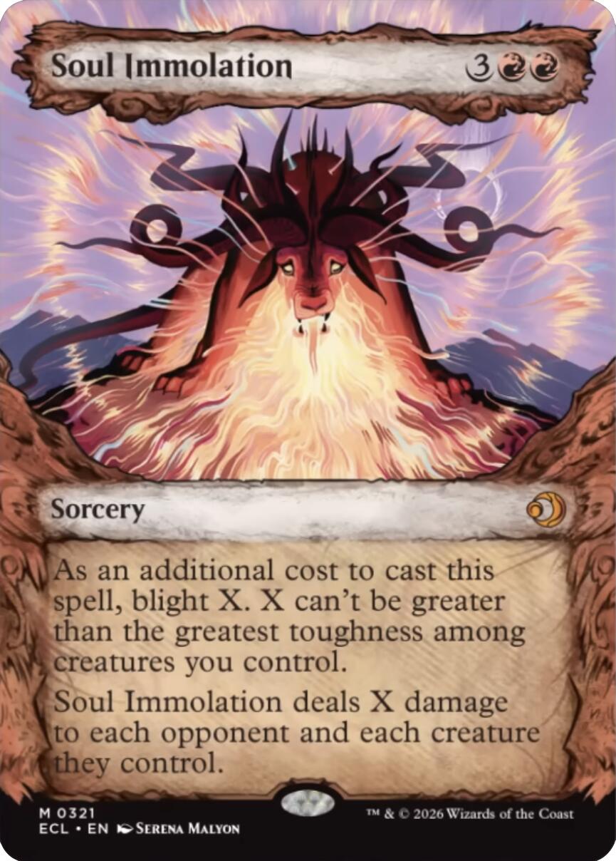 Soul Immolation (Showcase) [Lorwyn Eclipsed] | Deep Dive Games St. Marys