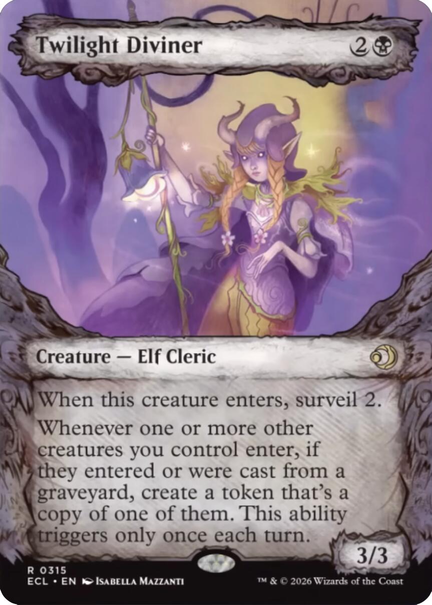 Twilight Diviner (Showcase) [Lorwyn Eclipsed] | Deep Dive Games St. Marys