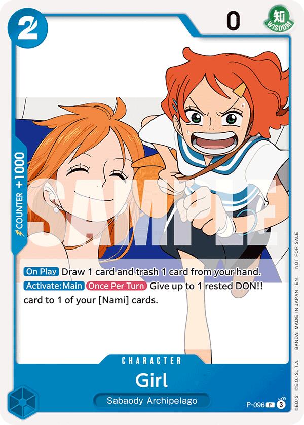 Girl (OP14 Release Event) [One Piece Promotion Cards] | Deep Dive Games St. Marys