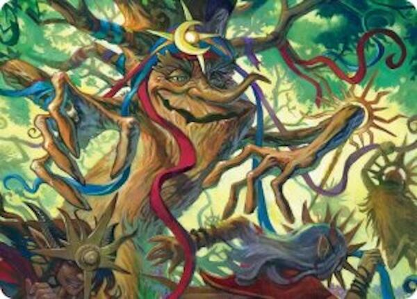 Sun-Dappled Celebrant Art Card [Lorwyn Eclipsed Art Series] | Deep Dive Games St. Marys