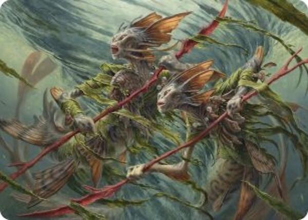 Champions of the Shoal Art Card [Lorwyn Eclipsed Art Series] | Deep Dive Games St. Marys