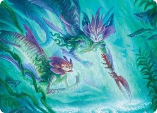 Silvergill Mentor Art Card [Lorwyn Eclipsed Art Series] | Deep Dive Games St. Marys