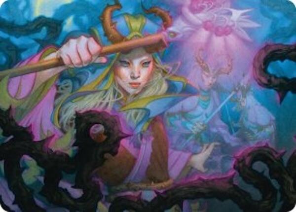 Stoic Grove-Guide Art Card [Lorwyn Eclipsed Art Series] | Deep Dive Games St. Marys